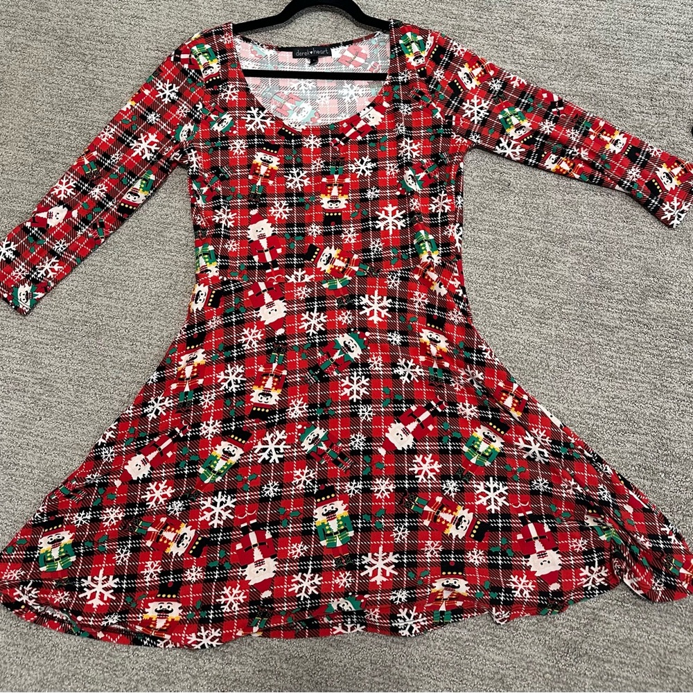 Derek heart Christmas dress